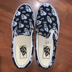 Vans never wore because they were too big